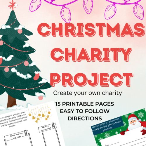 Create a Christmas Charity to help others, 15 printable pages's featured image