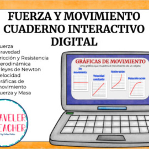 Fuerza y Movimiento Cuaderno Interactivo Digital