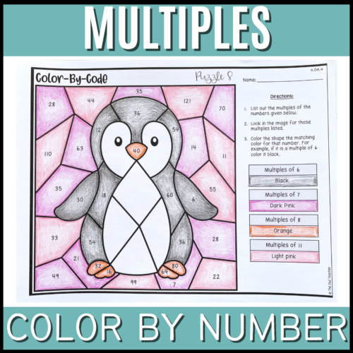 Multiples Color By Number Activity's featured image