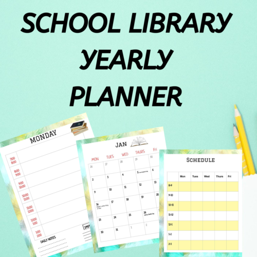 Library Year Planner for 2023-2024 - Classful