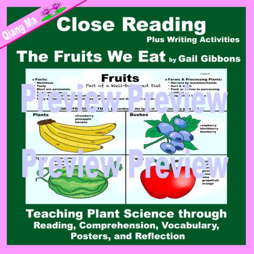 Close Reading: The Fruits We Eat by Gail Gibbons's featured image