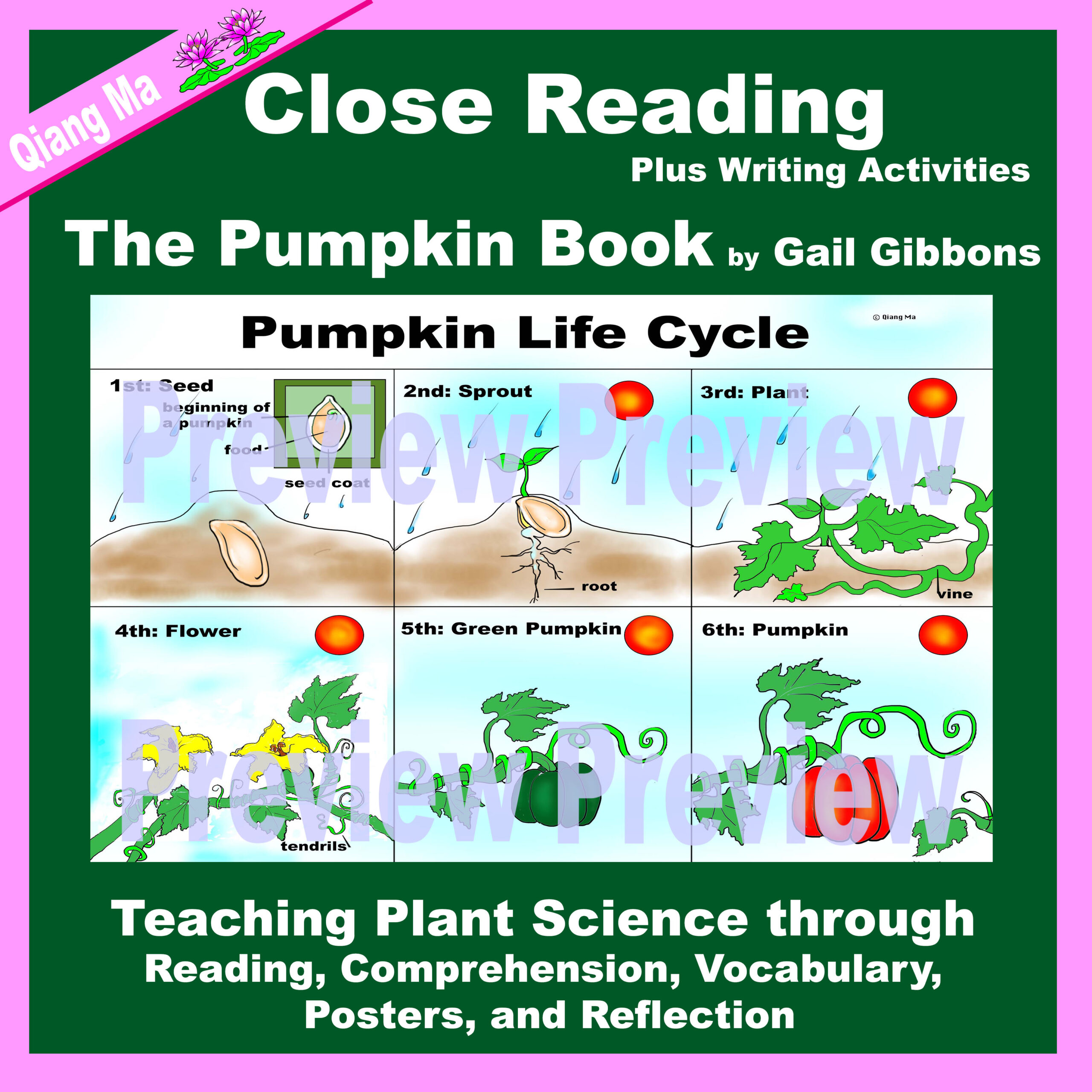Close Reading: The Pumpkin Book by Gail Gibbons