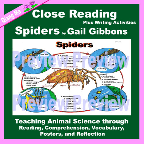 Close Reading: Spiders by Gail Gibbons's featured image
