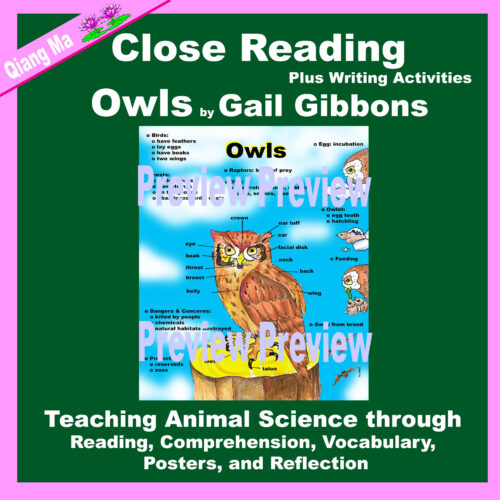 Close Reading: Owls by Gail Gibbons's featured image