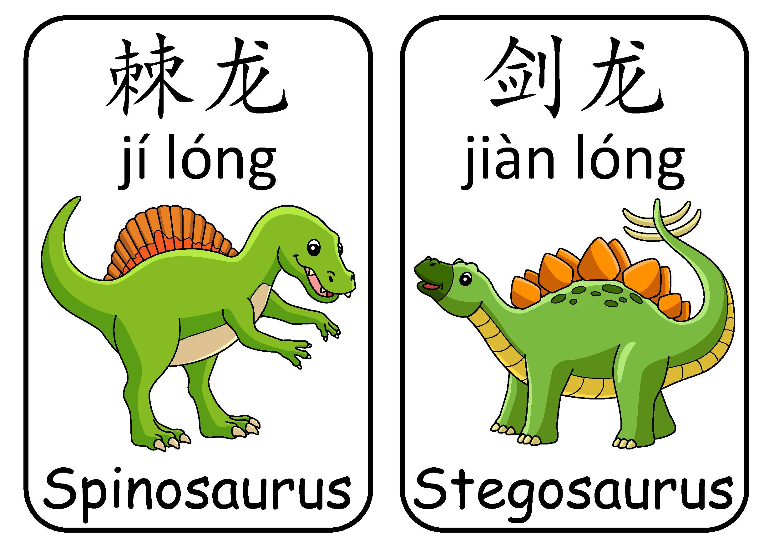 Mandarin Chinese First Words Flashcards Dinosaurs Flash Cards With Mandarin Chinese First Words Flashcards Dinosaurs Flash Cards With