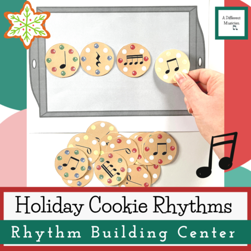 Winter Music Activity or Music Centers - Christmas Cookie Rhythms's featured image