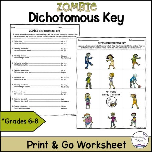 Zombie Dichotomous Key's featured image
