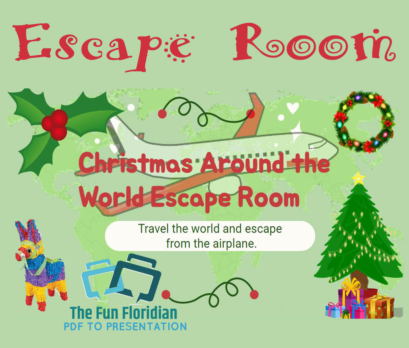 Christmas Around the World Escape Room Class