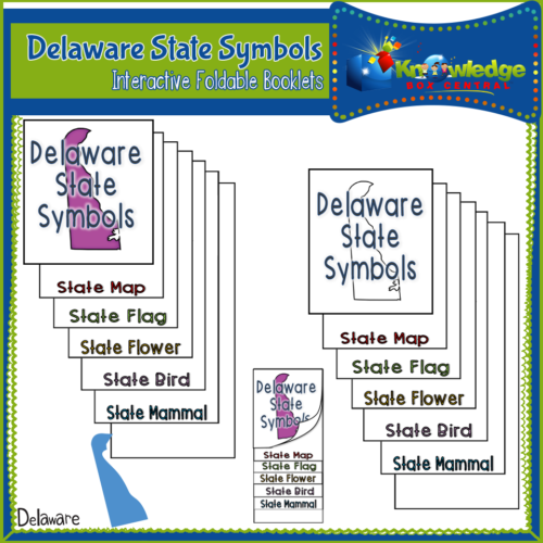 Delaware State History Interactive Foldable Booklets's featured image