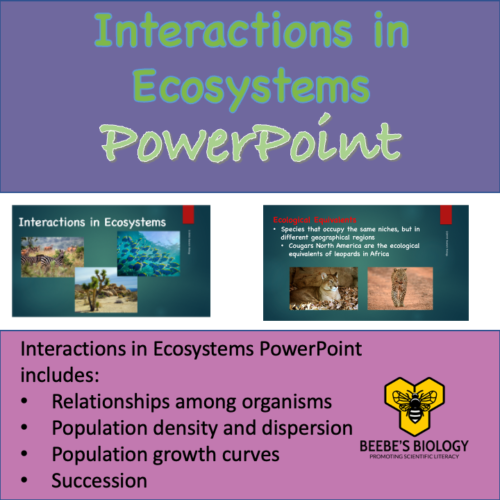 Ecological Interactions PowerPoint's featured image