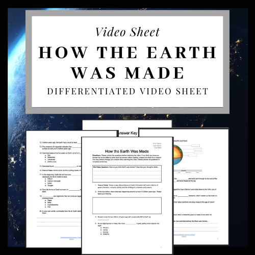How the Earth Was Made: History Channel Video Sheet's featured image