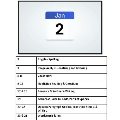 Strange January Holidays Middle & High School ESL No Prep Sub Lesson Plan's featured image