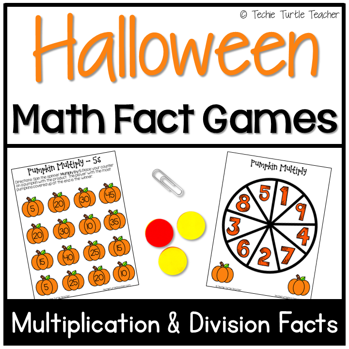 Mental Math Tic-Tac-Toe Multiplication & Division Games