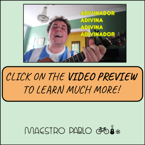Adivina Adivinador | Song Video and Printable Worksheets's featured image
