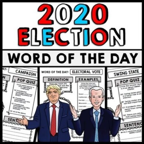 2020 Presidential Election - Donald Trump - Joe Biden Vocabulary Word of the Day's featured image