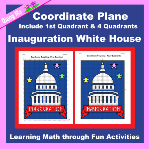 Inauguration Day Coordinate Plane Graphing: White House's featured image