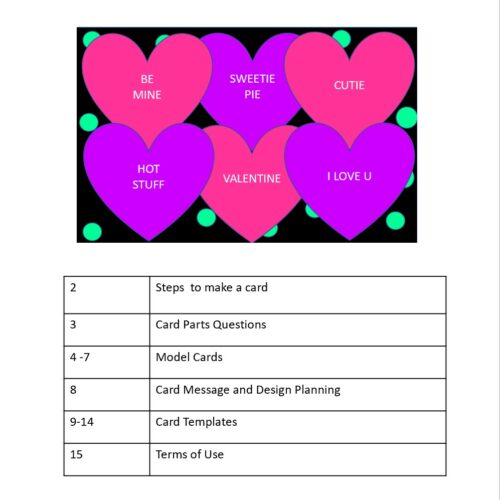 Make A Valentine's Day Card Middle & High School Easy & Fun ESL Sub Lesson Plan's featured image