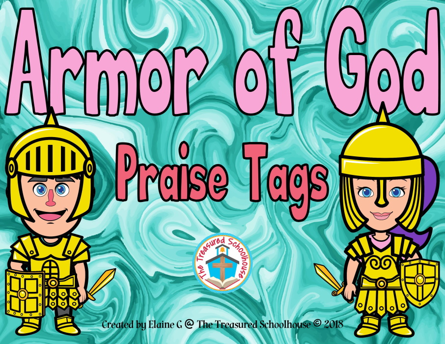 Armor of God Praise Tags - Catholic - Classful