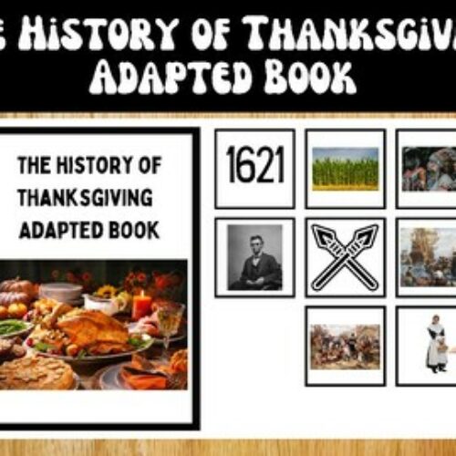 The History of Thanksgiving Adapted Book's featured image