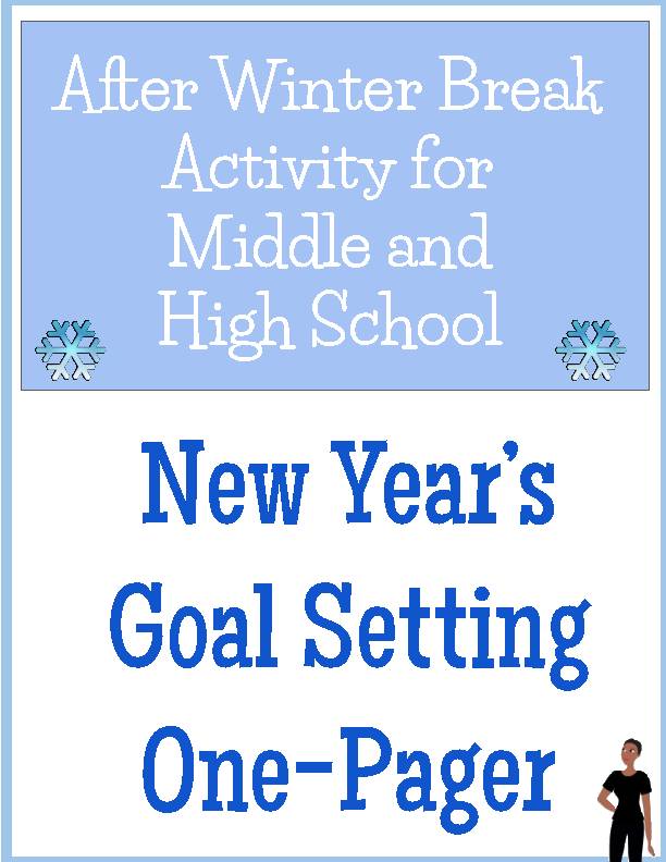 After Winter Break - New Year's One-Pager