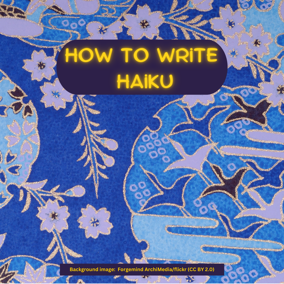 How to Write Haiku