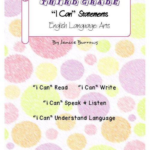 3rd Grade Common Core English Language Arts 