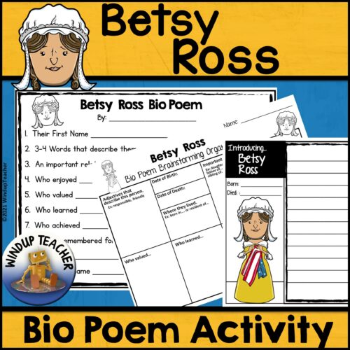Betsy Ross Poem Writing Activity's featured image
