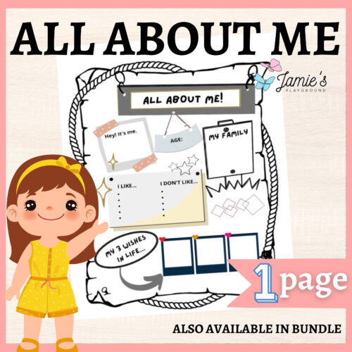 Interactive Back To School Writing Activity: All About Me Worksheet 13's featured image