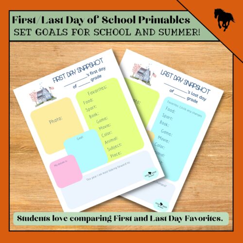 First Day and Last Day of School Snapshot's featured image