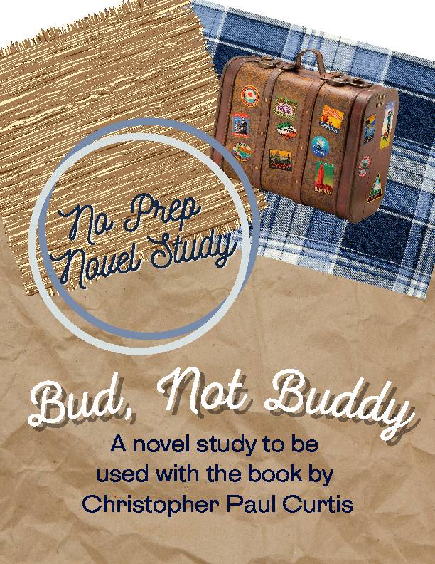 Bud, Not Buddy - No Prep Novel Study - Literature Circles - Classful