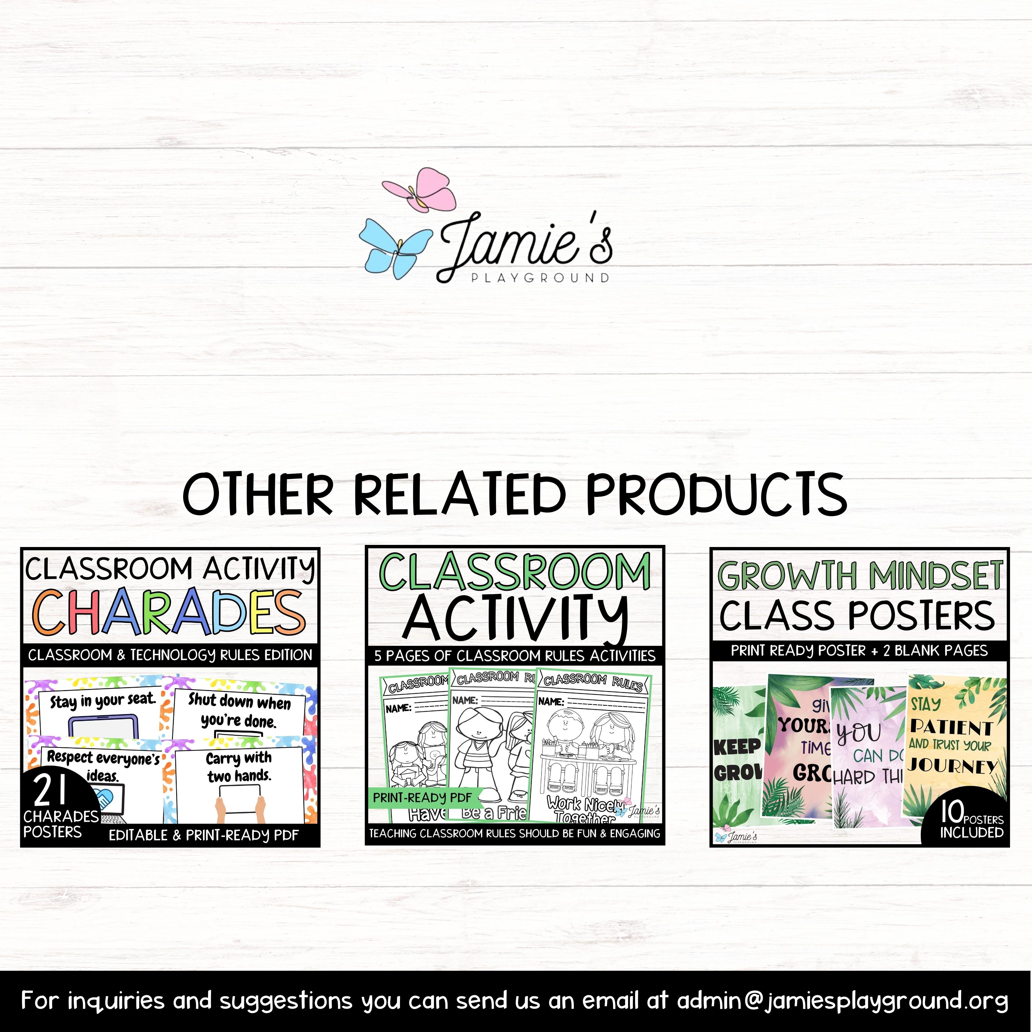 Growth Mindset Poster Display Black & White Classroom Decor and ...