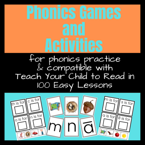 Phonics Games & Activities Comp. w/ Teach Your Child to Read in 100 Easy Lessons's featured image
