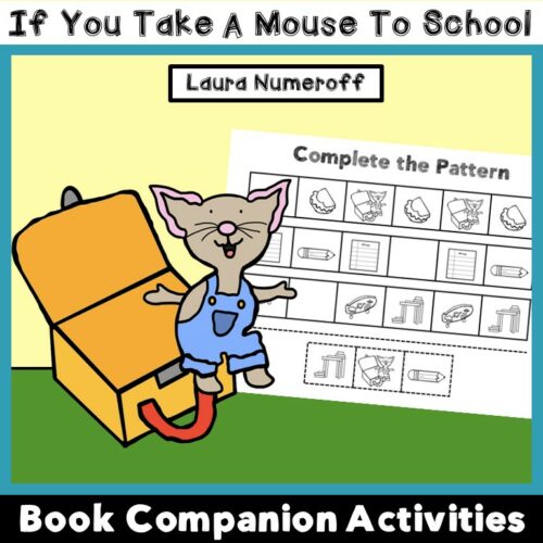If You Take A Mouse To School: Book Companion Activities Elementary Special Education's featured image
