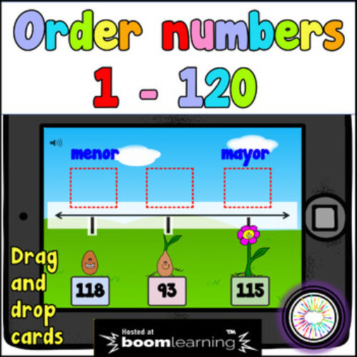 Order Numbers 1 - 120 Boom Cards™'s featured image