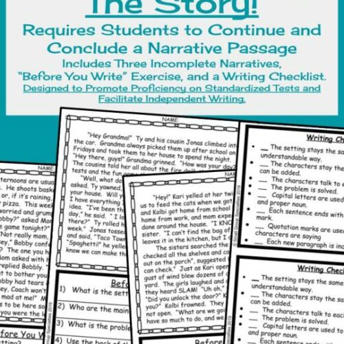 Finish the Story - Narrative Writing Practice's featured image