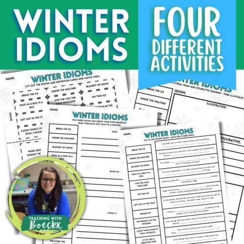 Winter Idioms Activities's featured image