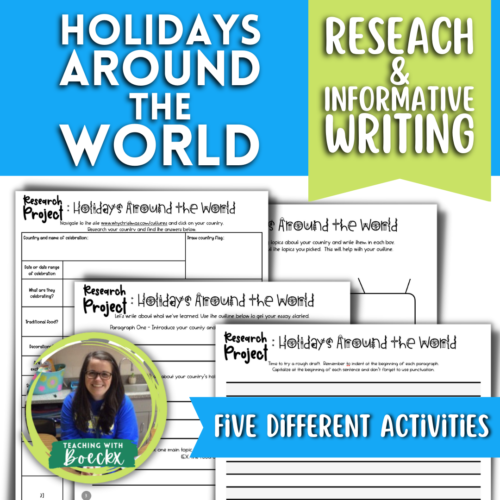Holidays Around the World Research and Informative Writing Project's featured image