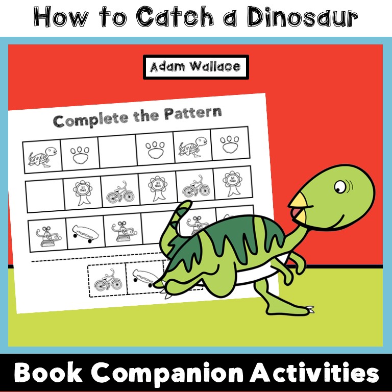 How to Catch a Dinosaur: Book Companion Activities - Elementary & Special Education