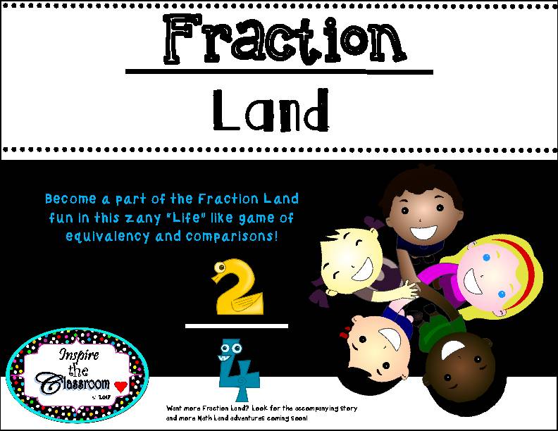 Fraction Land- An Interactive Game of Comparisons - Classful