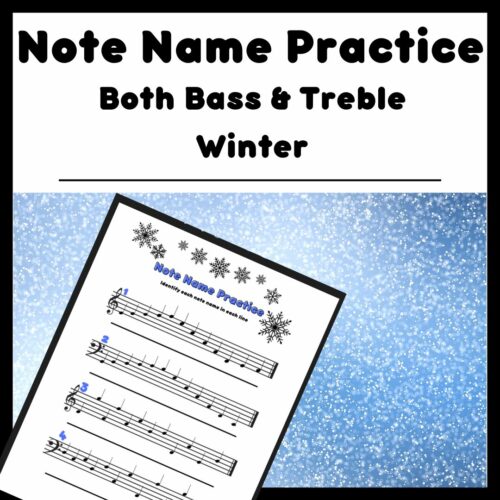 Note Name Practice - Winter's featured image