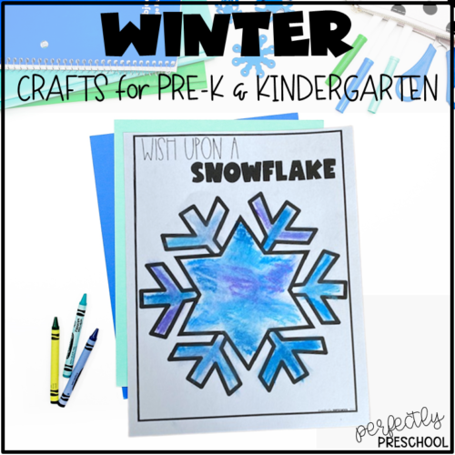 Winter Crafts Fine Motor Activities for Preschool, Pre-K and Kindergarten's featured image