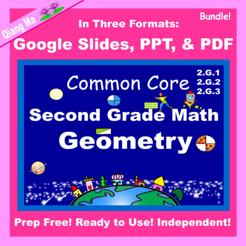 2nd Grade Math Geometry Bundle 2.G's featured image