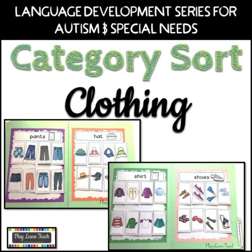 Clothing Sort Categories File Folders Special Education's featured image