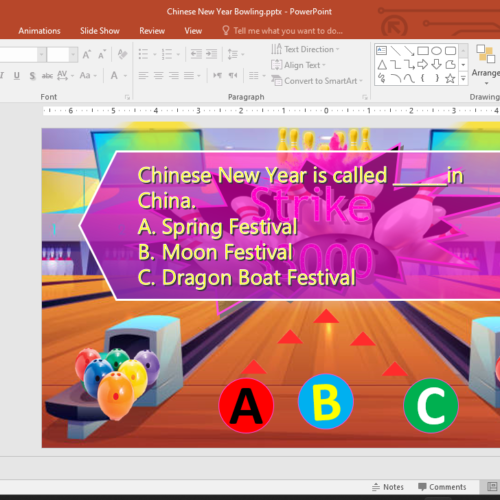 CHINESE NEW YEAR BOWLING GAME's featured image