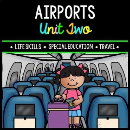 Airport - Travel - Life Skills - Special Education - Boarding Passes - Unit Two's featured image