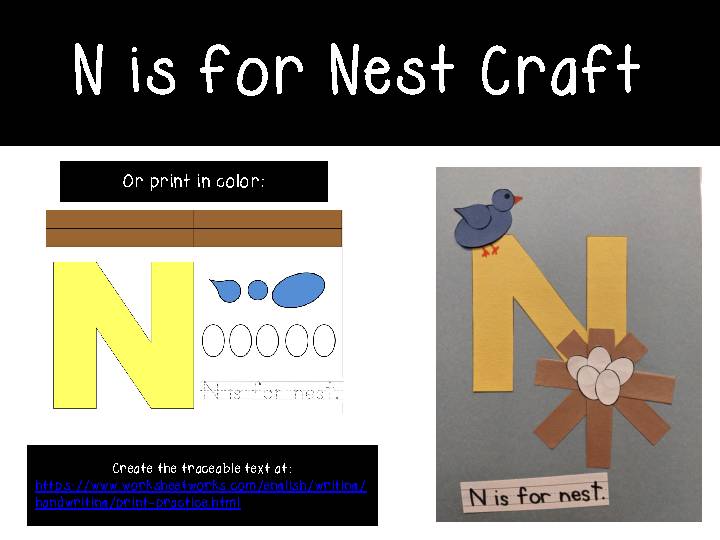 letter-n-craft-n-is-for-nest-printable-alphabet-beginning-sound