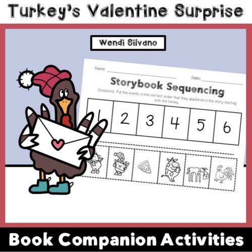 Turkey's Valentine Surprise: Book Companion Activities for Elementary and Special Education's featured image