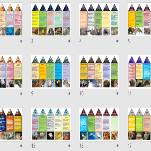 90 BOOKMARKS - EDUCATIONAL MARKERS, PICTURE IDENTIFICATION's featured image