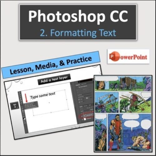 Adobe Photoshop CC Lesson 2: Formatting Text's featured image