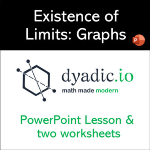 AP Calculus: Existence of Limits | PowerPoint and Worksheets's featured image